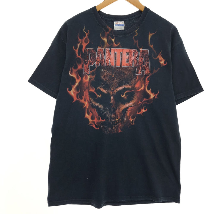 00'S Hanes PANTERA Album COWBOYS FROM HELL Band T-shirt Band Tee Men's L /eaa465817