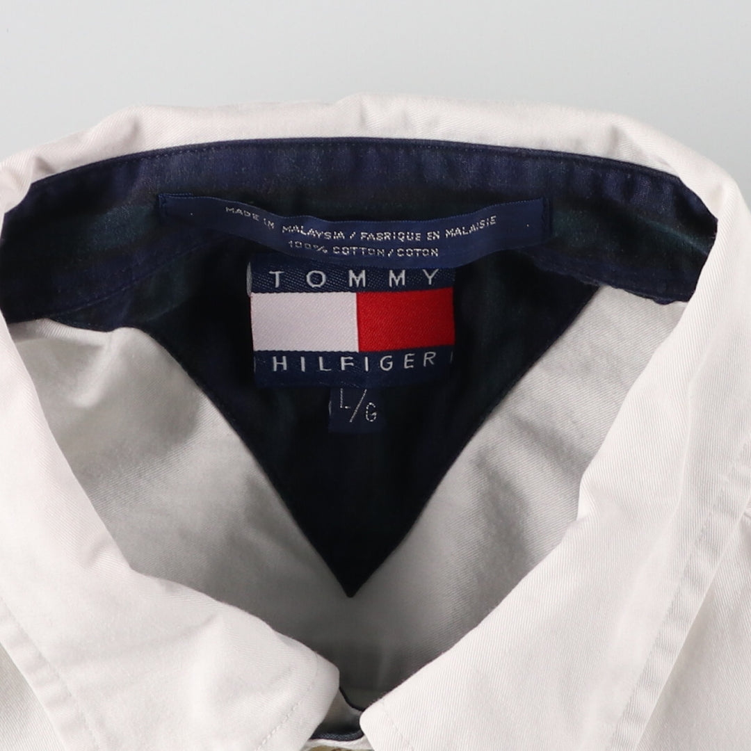 90'S Tommy Hilfiger Long Sleeve Button Down Shirt Men's L Vintage /eaa465828