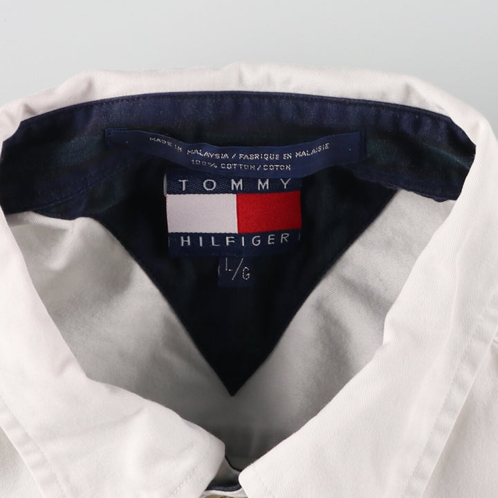 90'S Tommy Hilfiger Long Sleeve Button Down Shirt Men's L Vintage /eaa465828