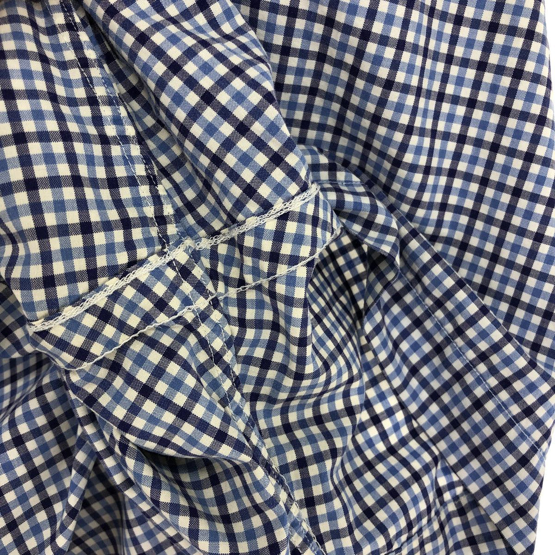 Ralph Lauren short sleeve button down check shirt for men, size M /eaa465835