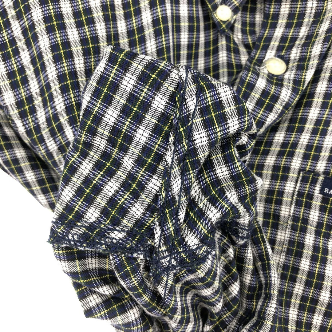 90'S Ralph Lauren CHAPS Long Sleeve Button Down Check Shirt Men's L Vintage /eaa465880