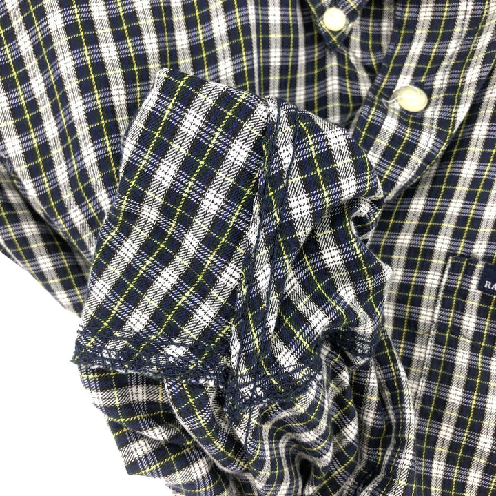 90'S Ralph Lauren CHAPS Long Sleeve Button Down Check Shirt Men's L Vintage /eaa465880