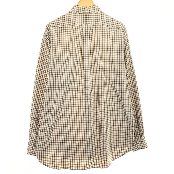 Ralph Lauren BLAKE long sleeve button down check shirt men's size L / eaa465885