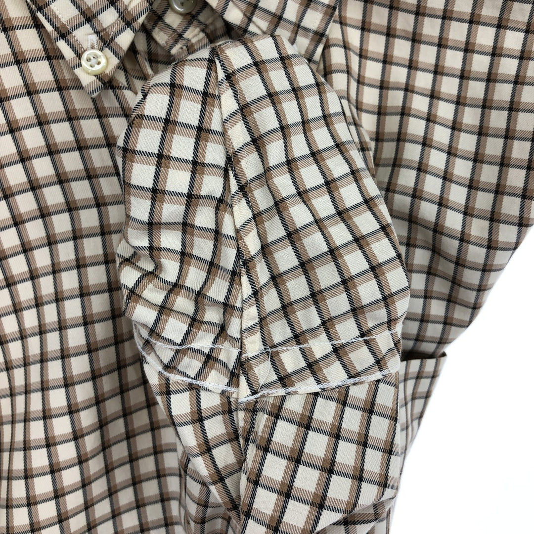 Ralph Lauren BLAKE long sleeve button down check shirt men's size L / eaa465885