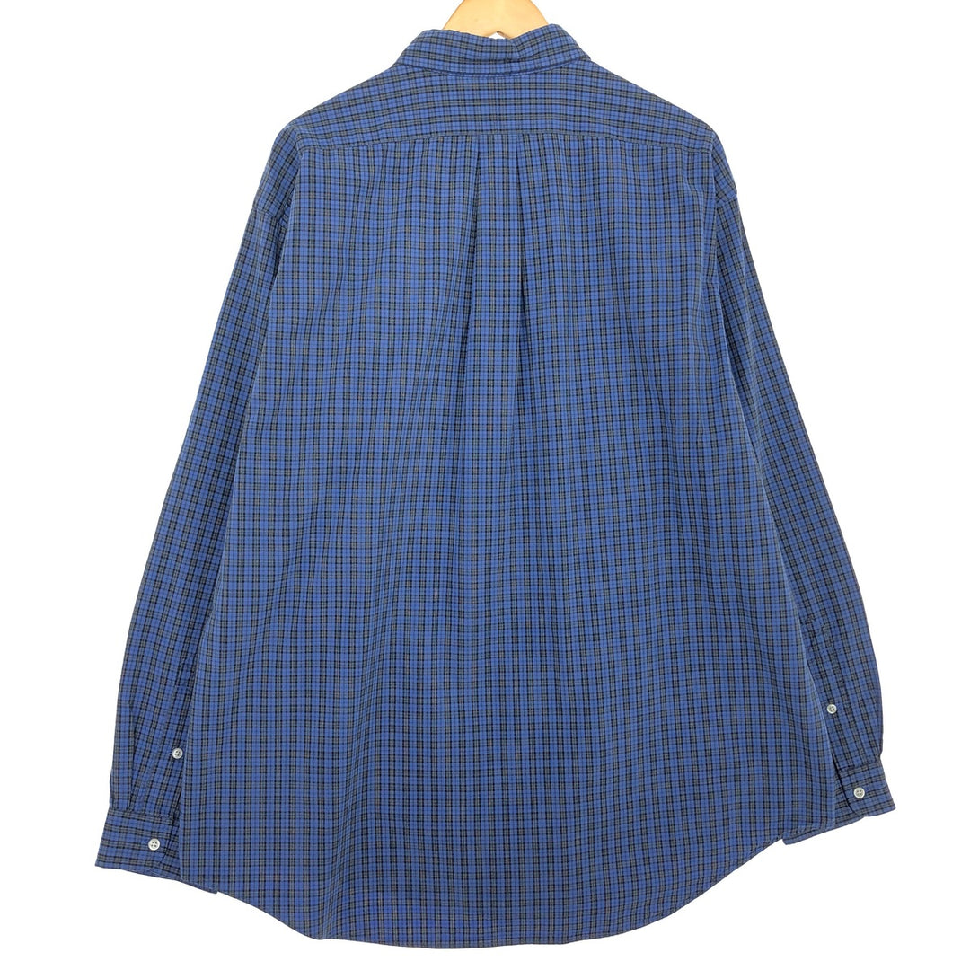 Ralph Lauren Classic Fit Long Sleeve Button Down Check Shirt Men's XXL /eaa465886
