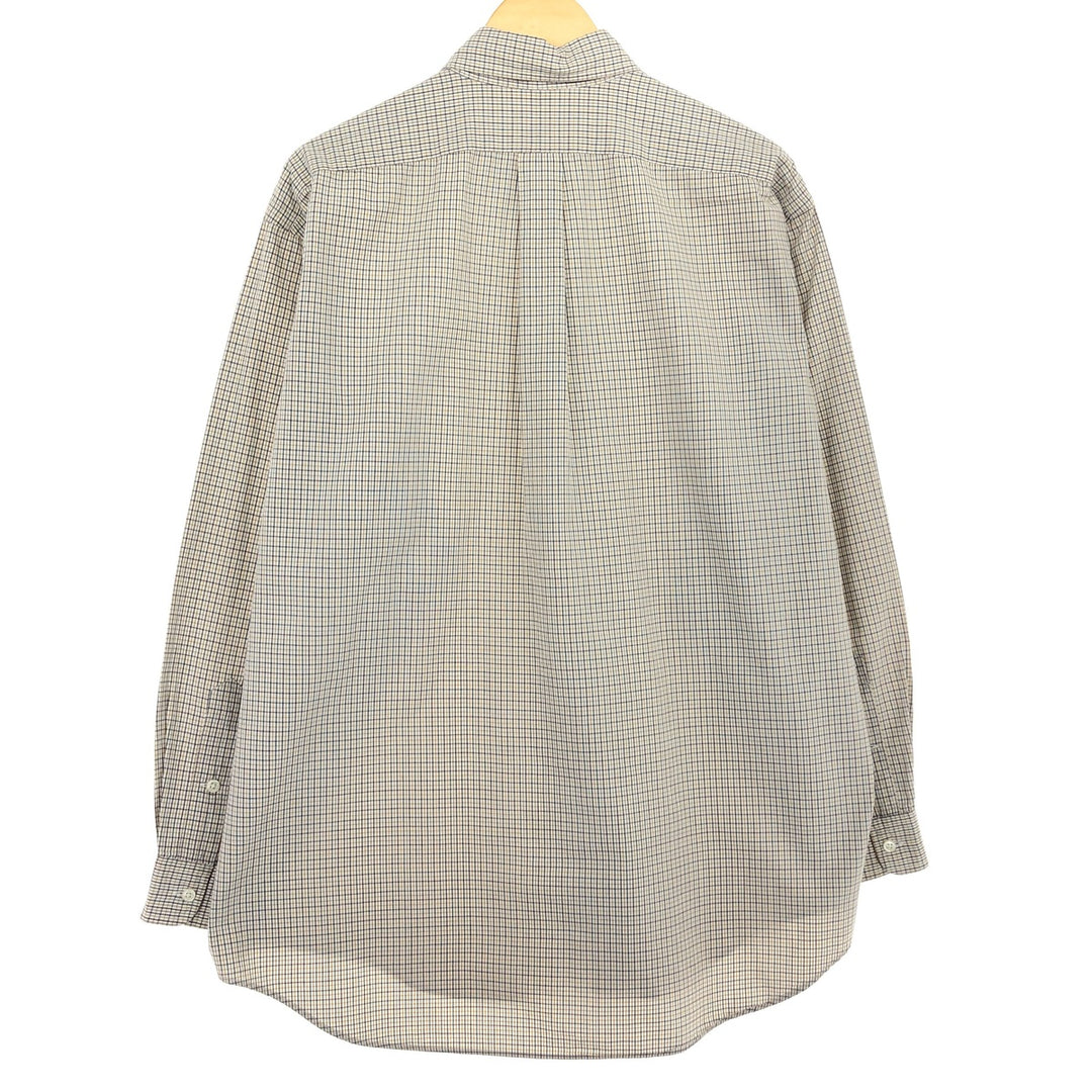 Ralph Lauren BLAKE long sleeve button down check shirt men's L /eaa465888