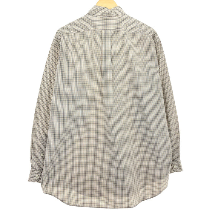 Ralph Lauren BLAKE long sleeve button down check shirt men's L /eaa465888