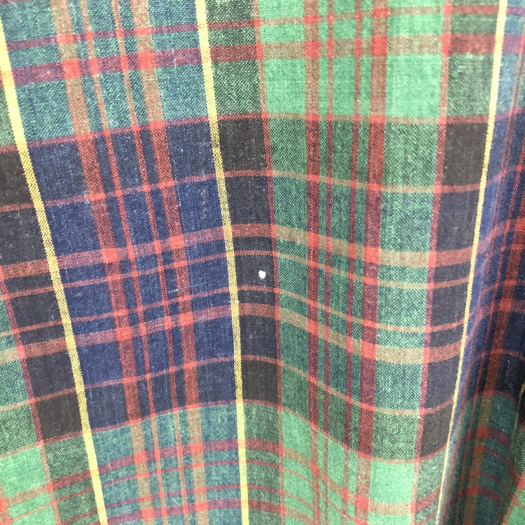 Ralph Lauren BLAIRE long sleeve button down check shirt men's XL /eaa465892