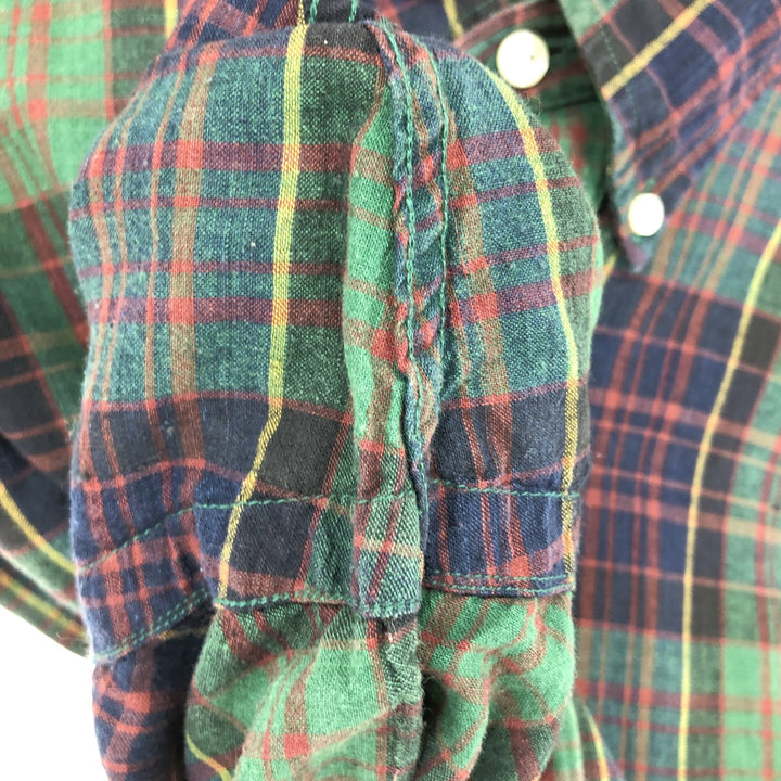 Ralph Lauren BLAIRE long sleeve button down check shirt men's XL /eaa465892