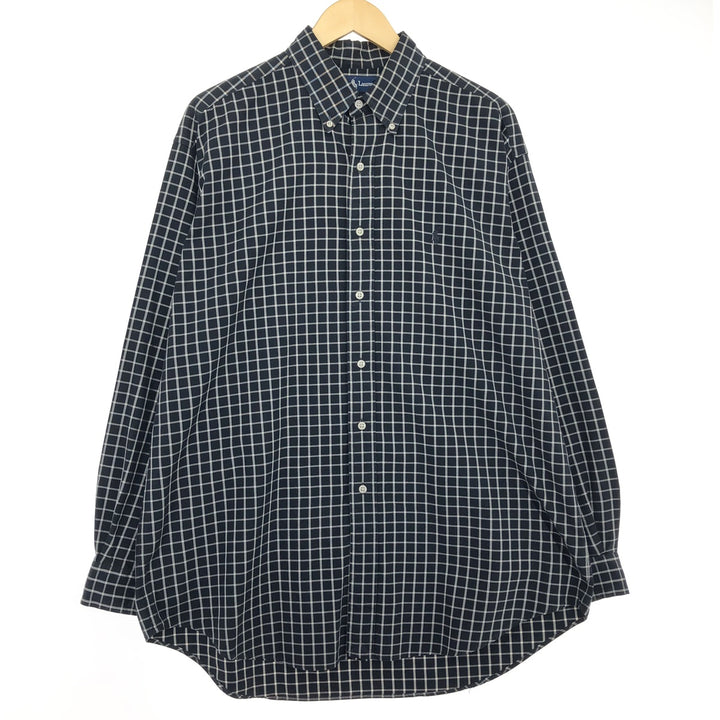 Ralph Lauren BLAKE long sleeve button down check shirt men's L /eaa465893