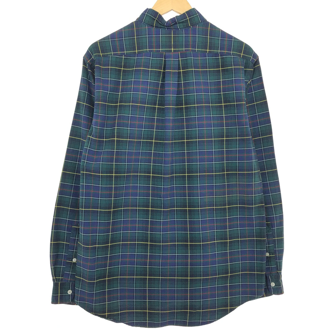 Ralph Lauren CUSTOM FIT Tartan Check Long Sleeve Button-Down Check Shirt Men's L /eaa465895