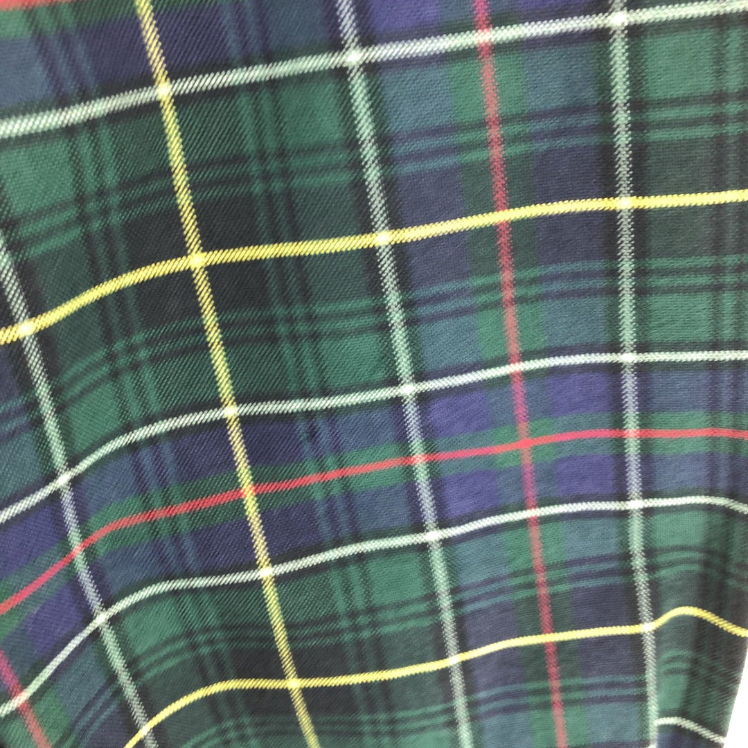 Ralph Lauren CUSTOM FIT Tartan Check Long Sleeve Button-Down Check Shirt Men's L /eaa465895