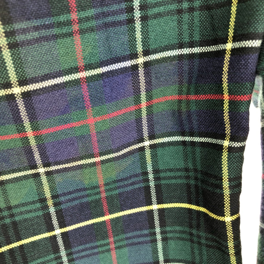 Ralph Lauren CUSTOM FIT Tartan Check Long Sleeve Button-Down Check Shirt Men's L /eaa465895
