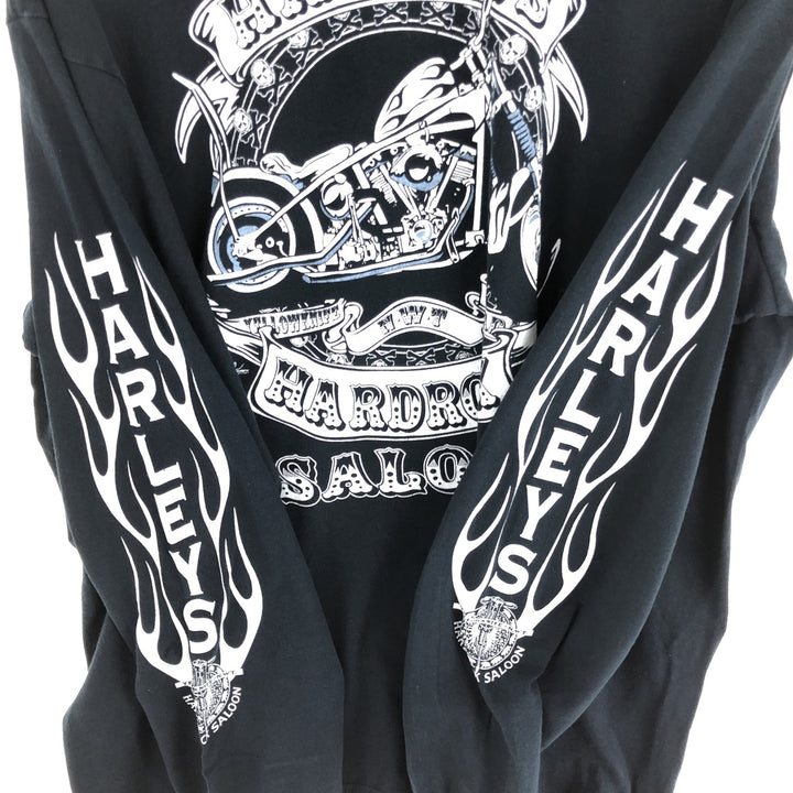 Gildan Harley's Hardrock Saloon Long Sleeve T-Shirt, Men's XL Size /eaa465902