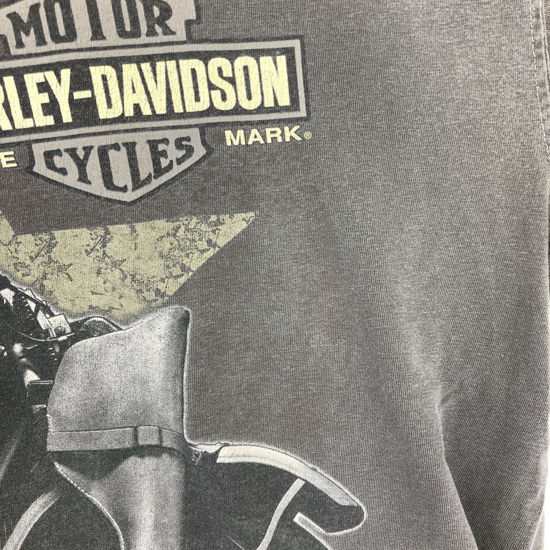 Harley-Davidson Pin-up Girl Motorcycle Bike T-shirt Men's L size / eaa465909