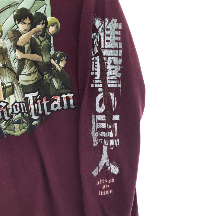 RIPPLE JUNCTION ATTACK ON TITAN Attack on Titan character print T-shirt Men's M size /eaa465933