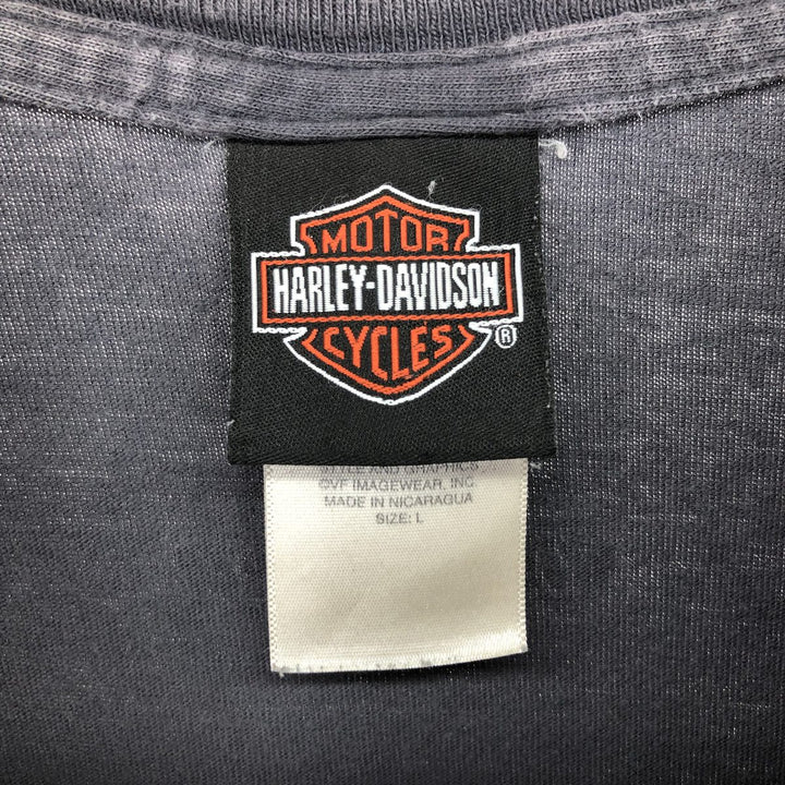 Harley-Davidson Long T-shirt, Men's L size / eaa465935