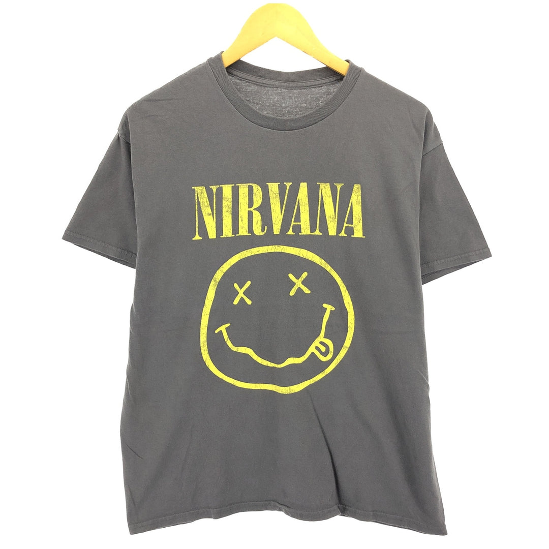 NIRVANA Nirvana Band T-shirt, Band T, Men's L size / eaa465941