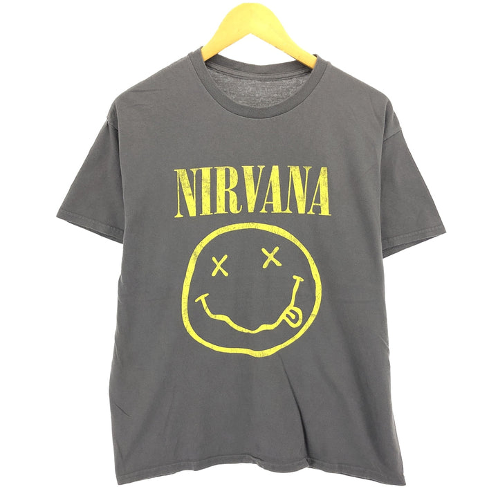 NIRVANA Nirvana Band T-shirt, Band T, Men's L size / eaa465941