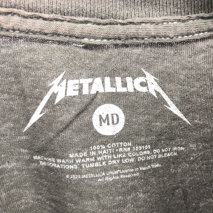 METALLICA Cut-off Band T-shirt, Men's M size / eaa465949