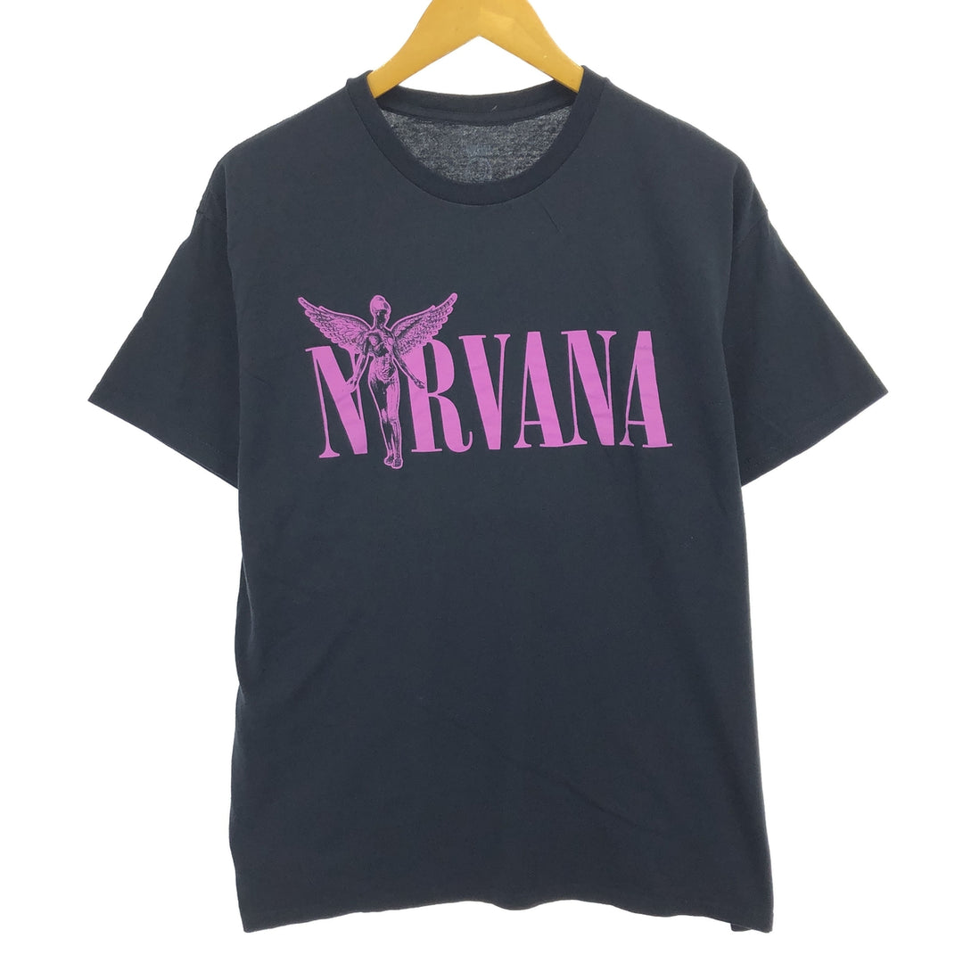 NIRVANA Nirvana Band T-shirt, Band T, Men's L size / eaa465951