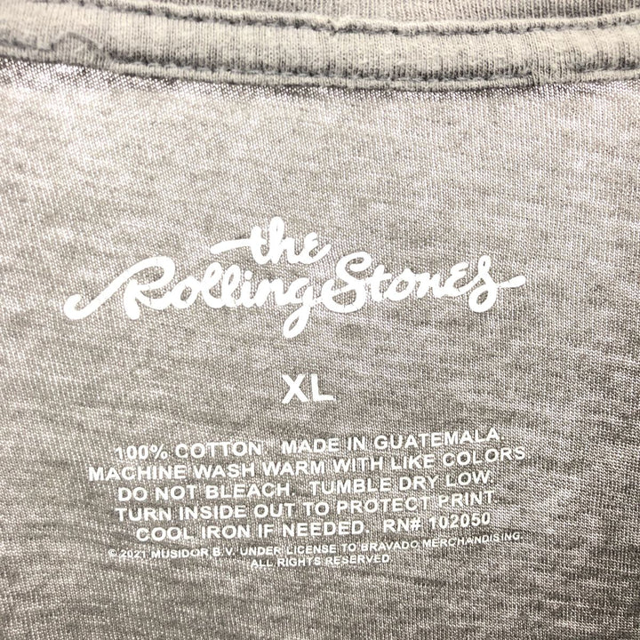 THE ROLLING STONES The Rolling Stones Print Band T-Shirt Band Tee Men's XL equivalent /eaa465953