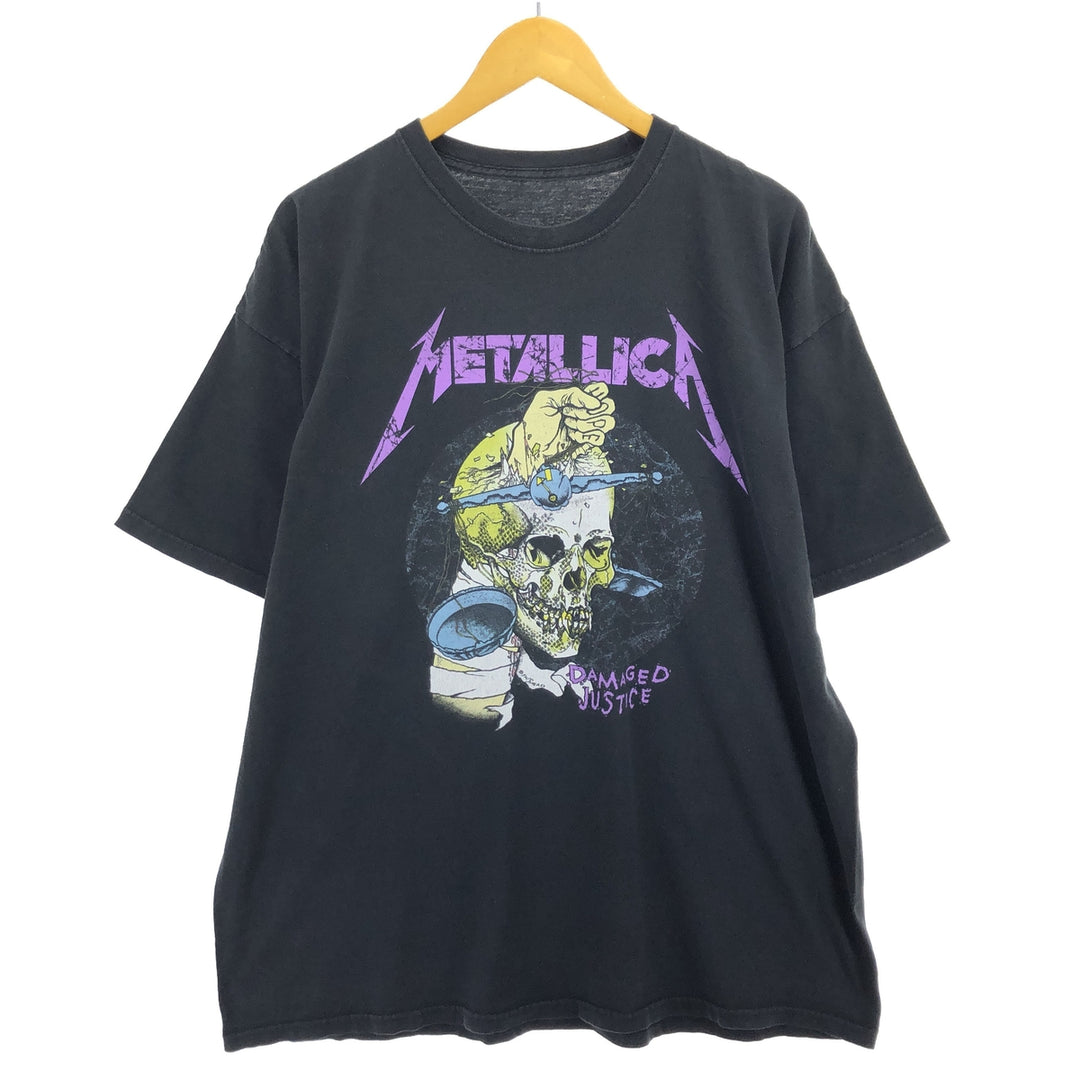 METALLICA Metallica Band T-shirt Band T Men's XL equivalent /eaa465959