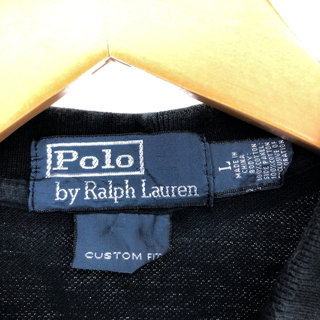 Ralph Lauren POLO by Ralph Lauren CUSTOM FIT Big Pony Long Sleeve Polo Shirt Men's L size / eaa465972