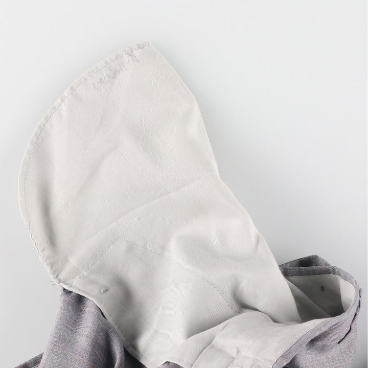 70s~80'S Check Pattern Slacks Pants Men's W32 Vintage unclear gray type Vintage Second Hand