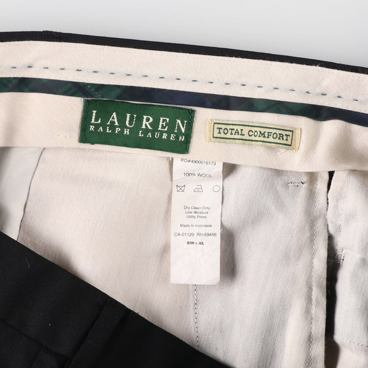 Ralph Lauren LAUREN Wool pants, slacks, men's, W33 equivalent / eaa466011