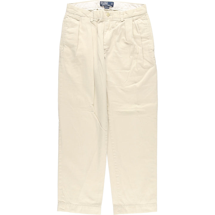 Ralph Lauren POLO by Ralph Lauren ETHAN PANT Two-pleat chino pants for men w30 / eaa466031