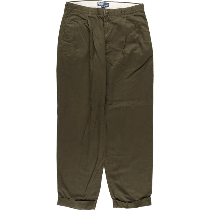 Ralph Lauren POLO by Ralph Lauren HAMMOND PANT, two-pleat chino pants, men's size W34 / eaa466055