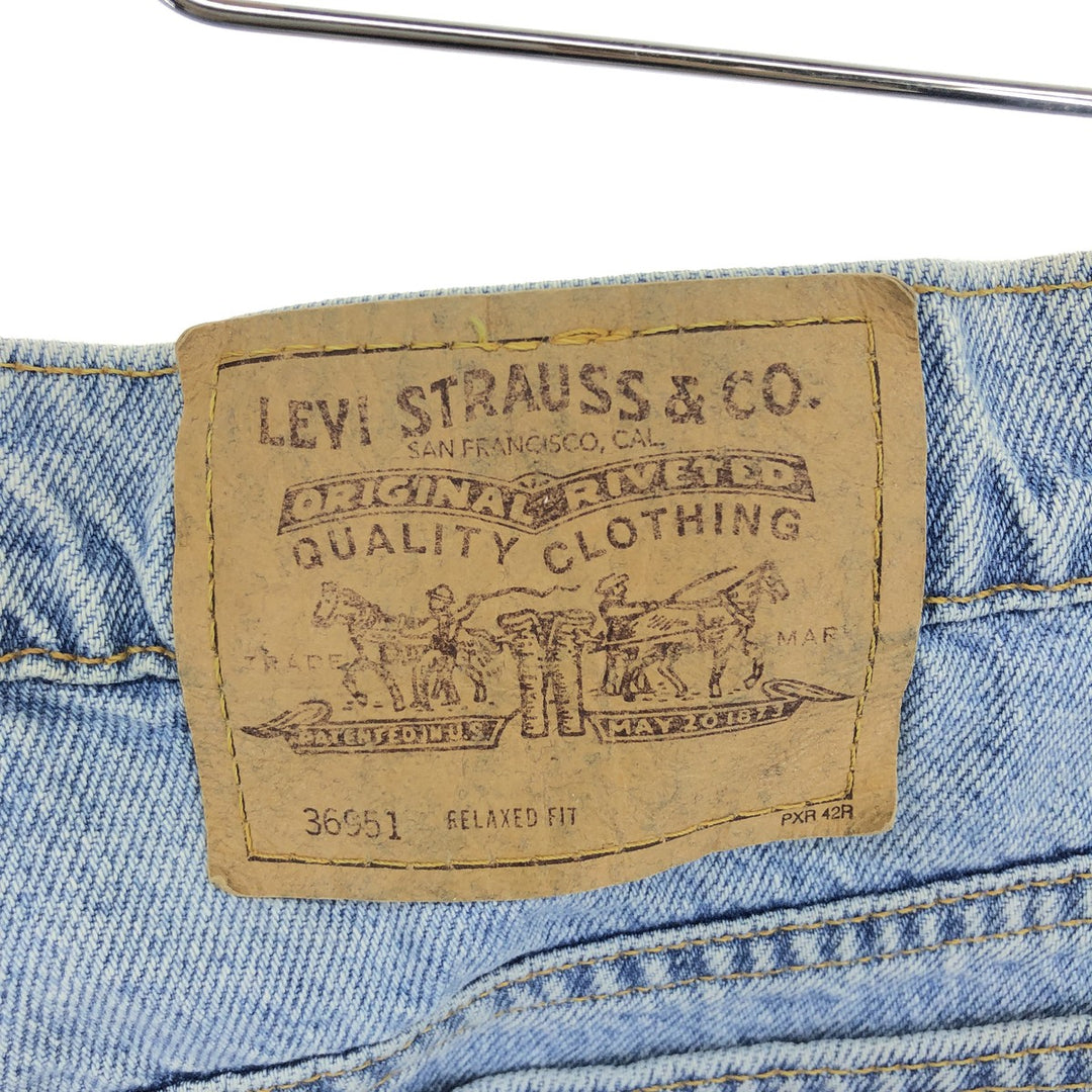 90'S Levi's 950 Relaxed Fit Denim Shorts, Short Pants, Men's, W34 equivalent, Vintage / eaa466108