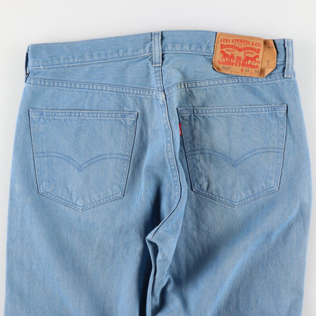 Levi's 501 straight denim pants for men, size W34 / eaa466121