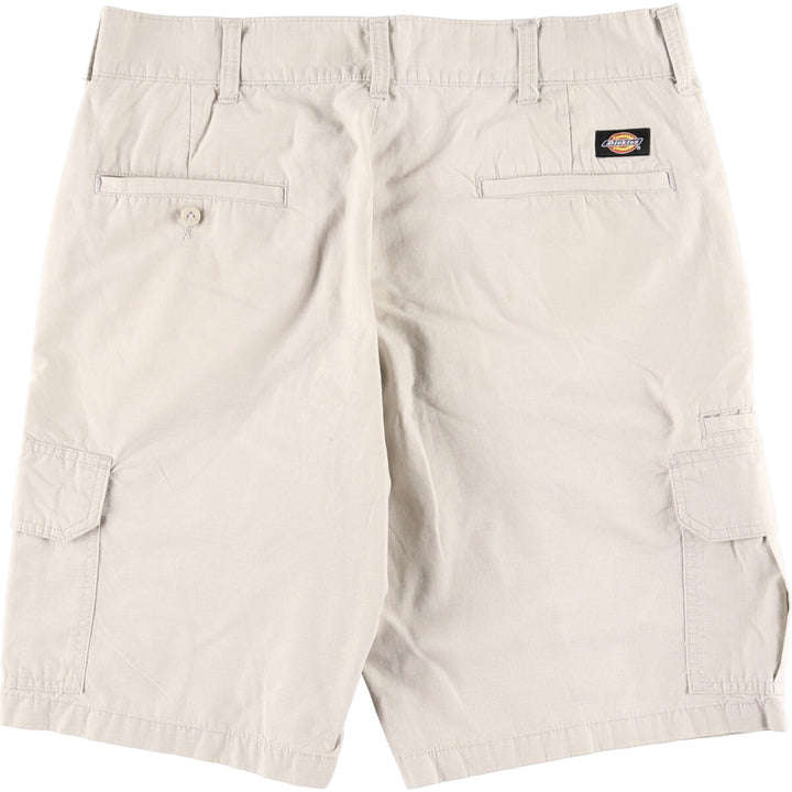 Dickies Relaxed Ripstop Cargo Shorts, Men's, W36 cotton gray type Vintage Second Hand