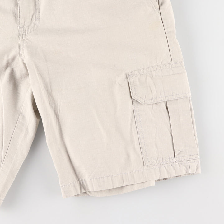 Dickies Relaxed Ripstop Cargo Shorts, Men's, W36 cotton gray type Vintage Second Hand