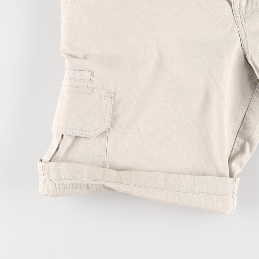 Dickies Relaxed Ripstop Cargo Shorts, Men's, W36 cotton gray type Vintage Second Hand