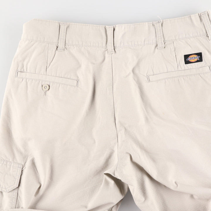 Dickies Relaxed Ripstop Cargo Shorts, Men's, W36 cotton gray type Vintage Second Hand