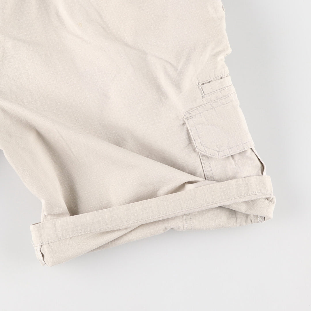 Dickies Relaxed Ripstop Cargo Shorts, Men's, W36 cotton gray type Vintage Second Hand