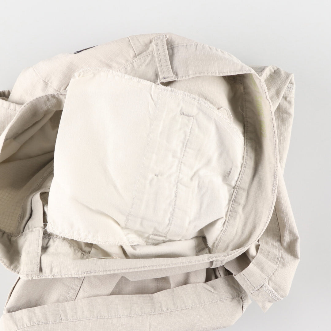 Dickies Relaxed Ripstop Cargo Shorts, Men's, W36 cotton gray type Vintage Second Hand