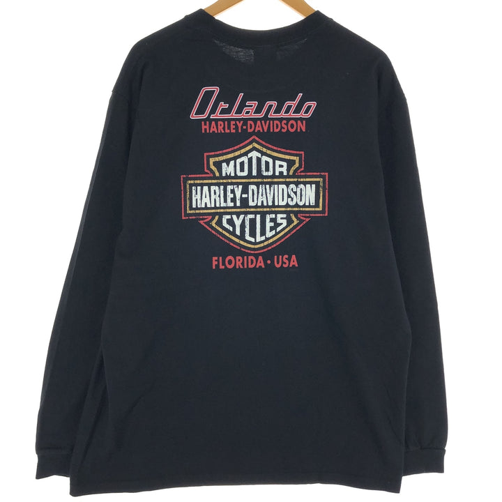 Harley-Davidson Long Sleeve T-Shirt, Men's XL Size /eaa466174