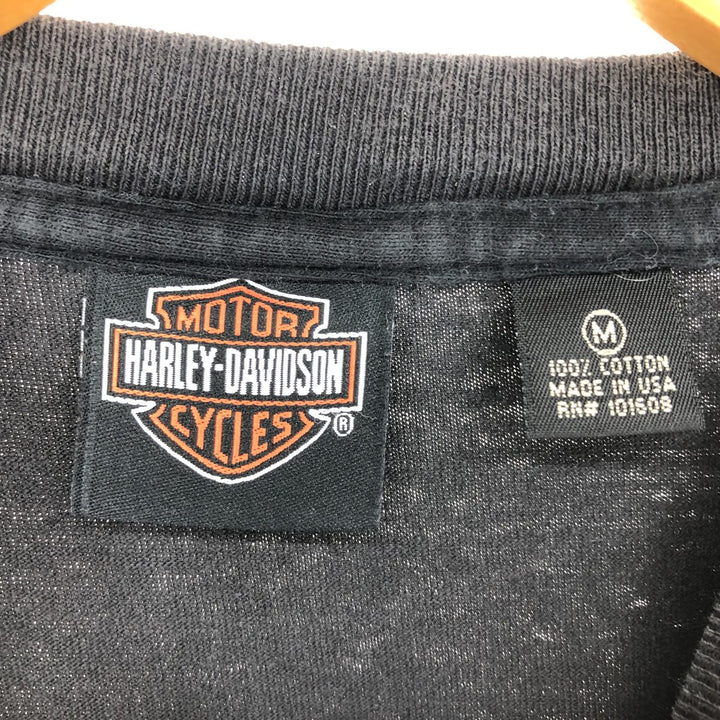 Harley-Davidson Long Sleeve T-Shirt Made in USA Men's M /eaa466177