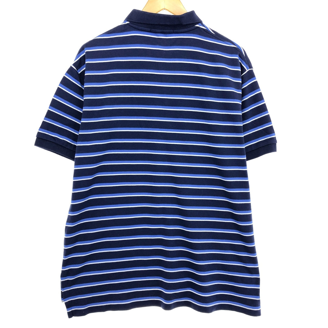 Ralph Lauren POLO by Ralph Lauren short sleeve striped polo shirt, men's size L / eaa466189