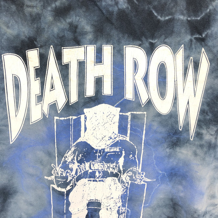 DEATH ROW RECORDS Tie-dye Pattern Rap T-shirt Men's M size /eaa466216