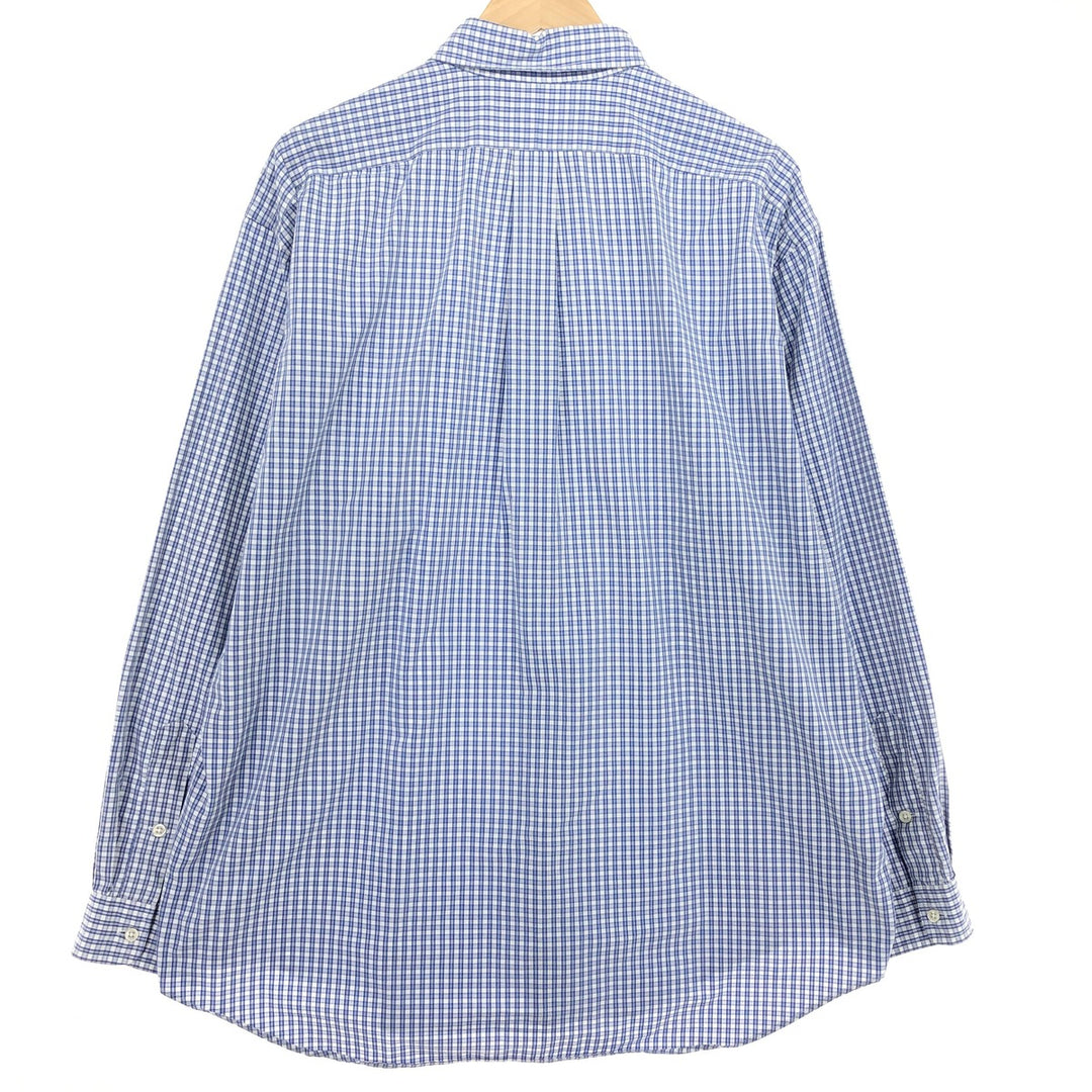 Ralph Lauren BLAKE long sleeve button down check shirt men's XL equivalent /eaa466229