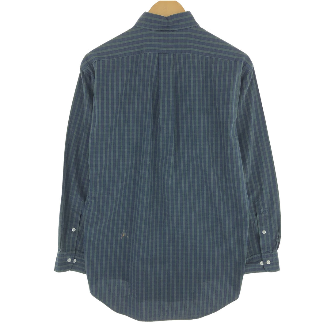 Ralph Lauren YARMOUTH Long Sleeve Button Down Check Shirt Men's L Size / eaa466235