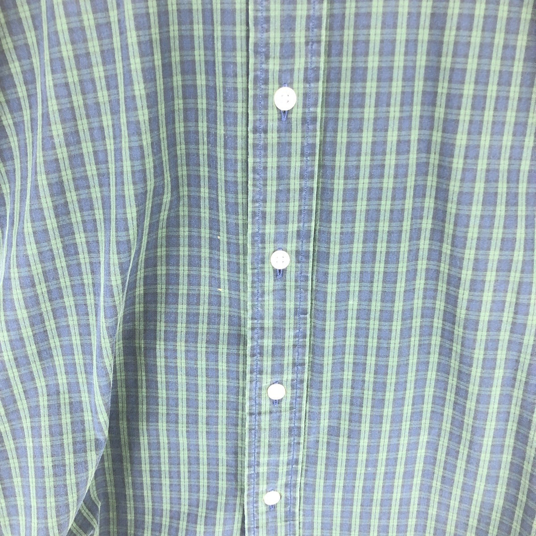 Ralph Lauren YARMOUTH Long Sleeve Button Down Check Shirt Men's L Size / eaa466235