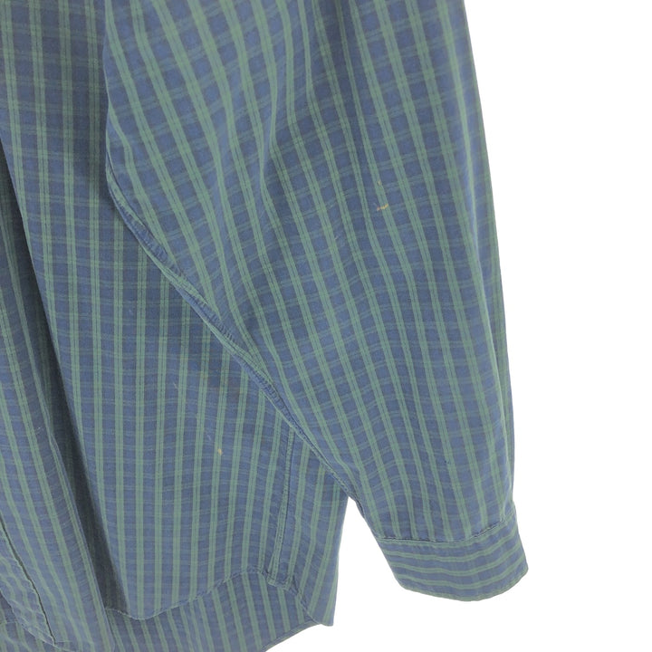 Ralph Lauren YARMOUTH Long Sleeve Button Down Check Shirt Men's L Size / eaa466235