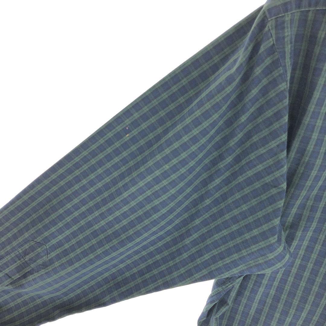 Ralph Lauren YARMOUTH Long Sleeve Button Down Check Shirt Men's L Size / eaa466235