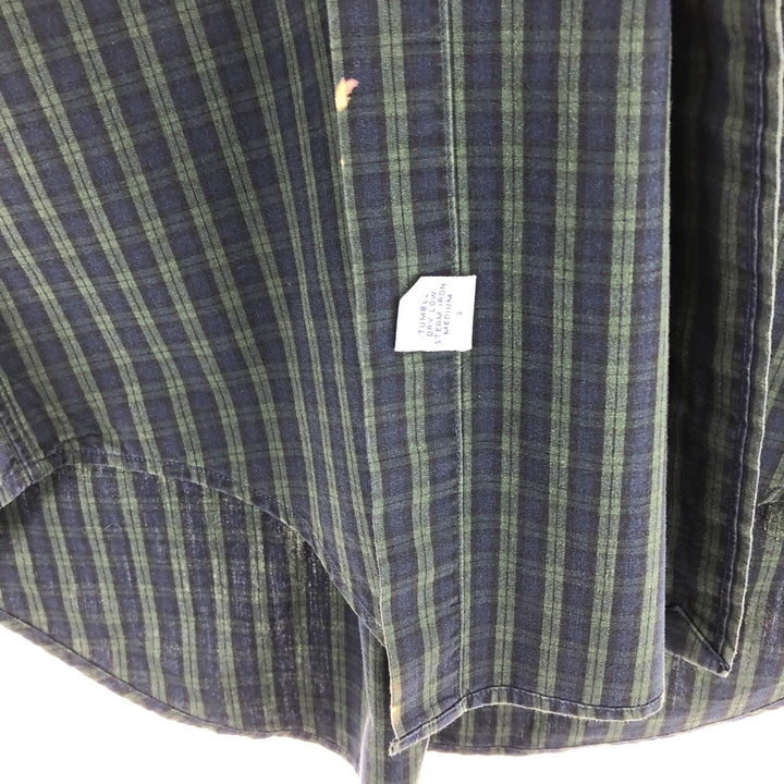 Ralph Lauren YARMOUTH Long Sleeve Button Down Check Shirt Men's L Size / eaa466235